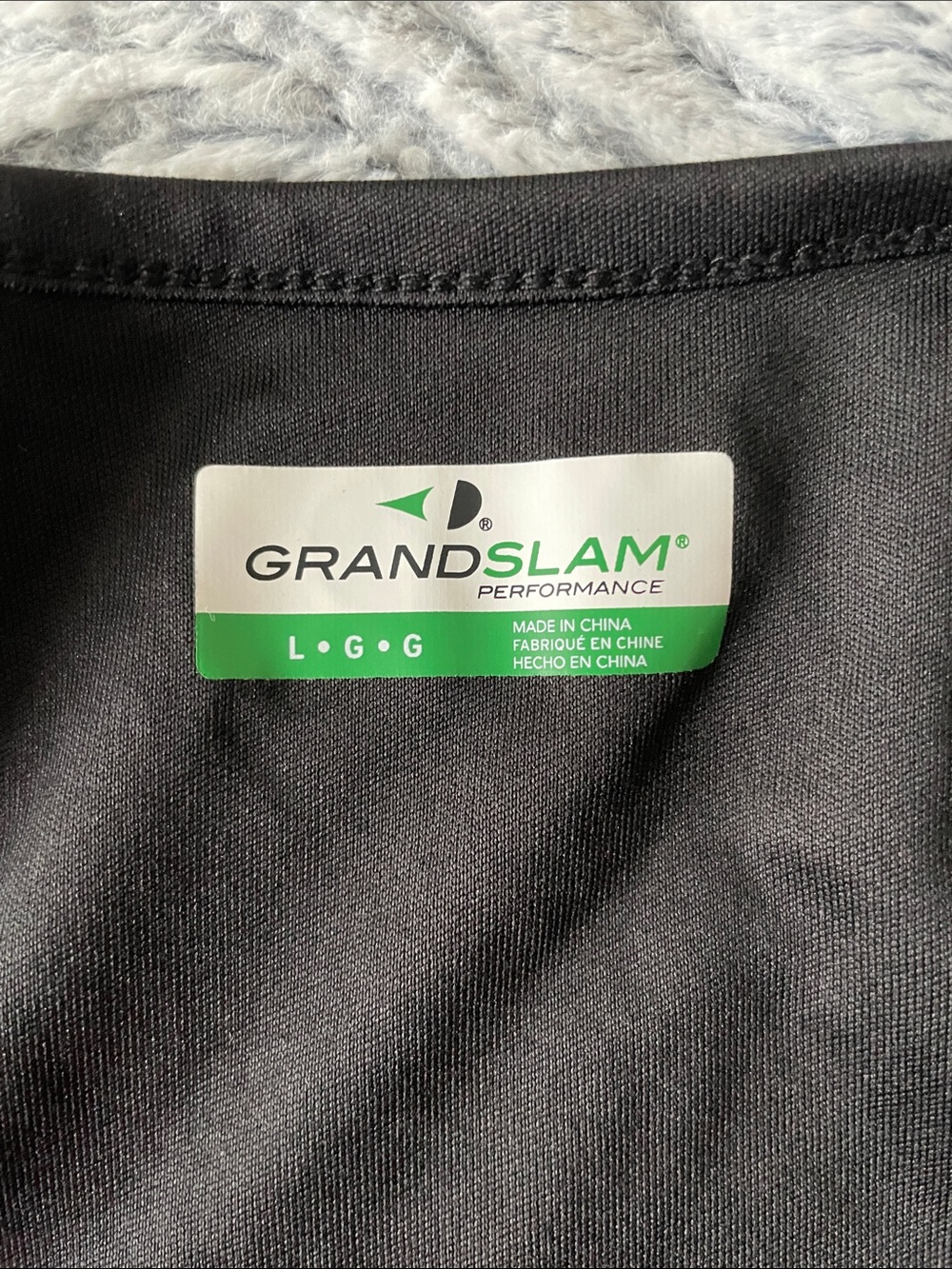Grand Slam Black Performance Racerback Tank - Picture 2 of 6